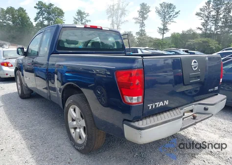 2008 Nissan Titan Le/Se/Xe z USA, uszkodzony, nr VIN 1N6BA06A58N358468